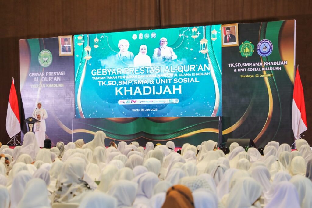 Apresiasi Gebyar Prestasi Al-Quran Yayasan Khadijah, Gubernur Khofifah : Upaya Menyiapkan Generasi Qurani