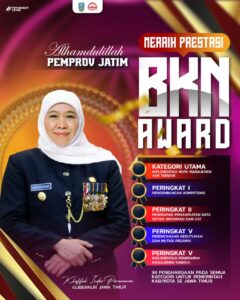 Istimewa! Jatim Borong 39 Penghargaan BKN Awards 2023