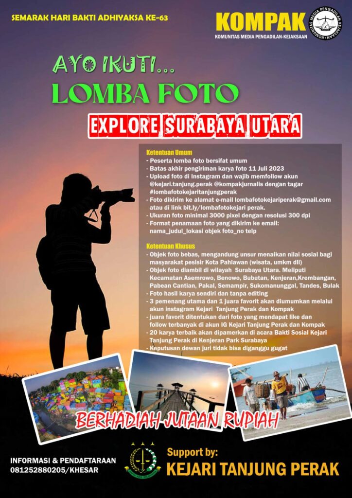 Ayoo Daftar Lomba Foto di HBA ke 63 dengan Total Hadiah Ratusan Juta