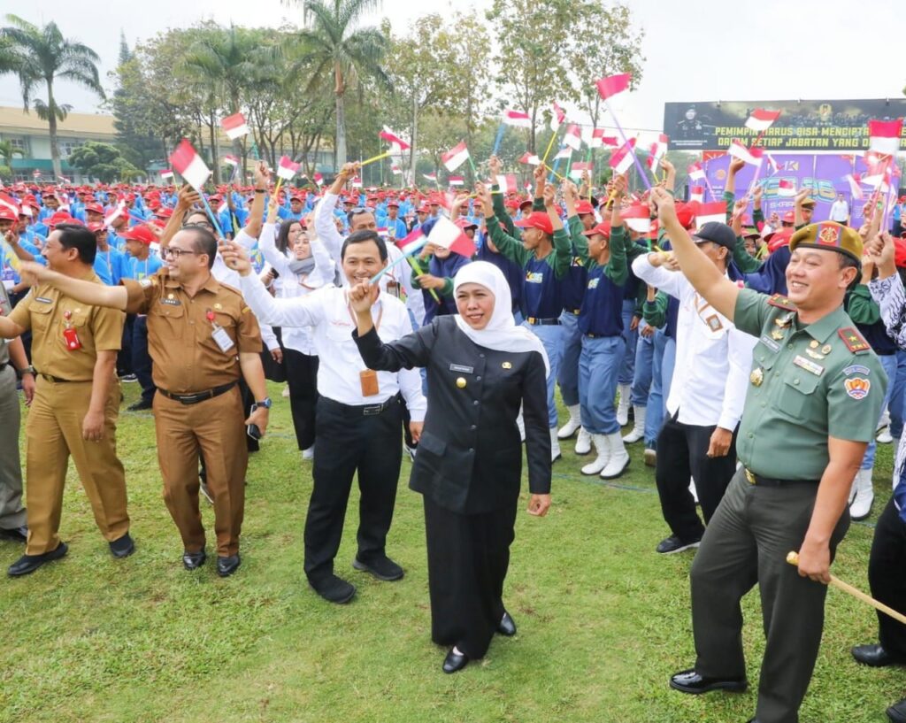 KCS 2023 Cita Garda Nawasena, Gubernur Khofifah Ajak Siswa Kuatkan Karakter Sebagai Pelajar Pancasila