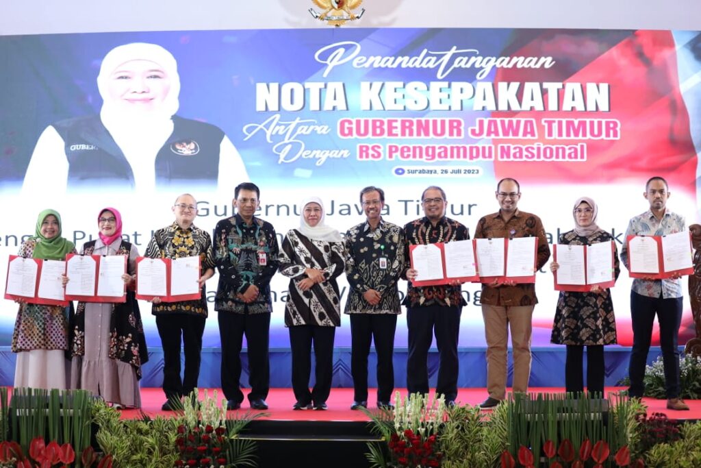 Gubernur Khofifah Tekankan Harmonisasi Pemerintah Wujudkan Lima Program Prioritas Kesehatan Tahun 2023