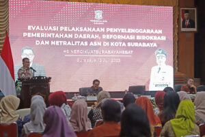 Evaluasi Kinerja Pelaksanaan Pemerintahan Daerah, Dirjen Otoda Kemendagri RI: Surabaya Layak Raih Predikat Pemerintahan Terbaik se-Indonesia