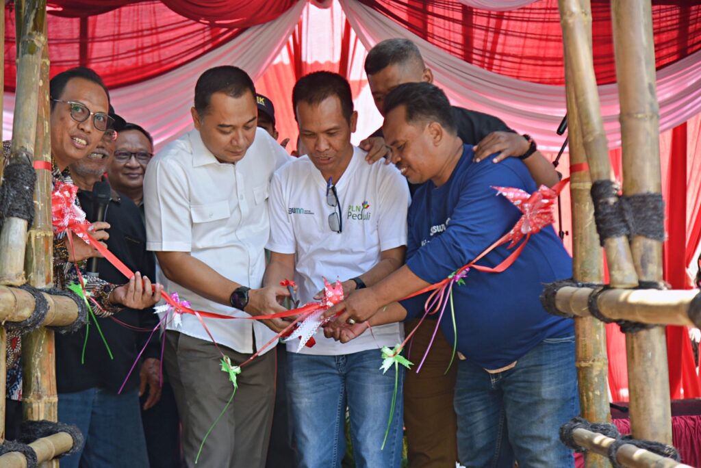 Wali Kota Eri Cahyadi Resmikan Wisata Susur Sungai Kejawan Putih Tambak