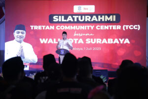 Silaturahmi Bareng TCC, Wali Kota Eri Cahyadi Cetuskan Ide Bazar Kuliner Khas Madura