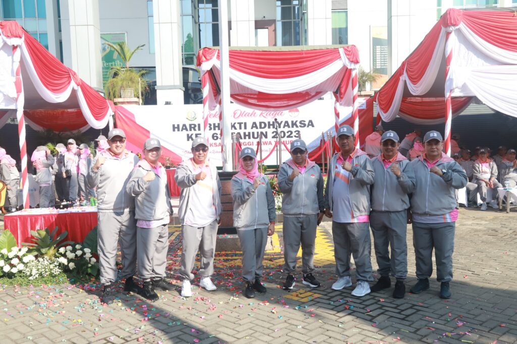 Gelar Pekan Olah Raga HBA ke 63, Kajati Mia Amiati: Dapat meningkatkan kebersamaan dan kedisiplinan