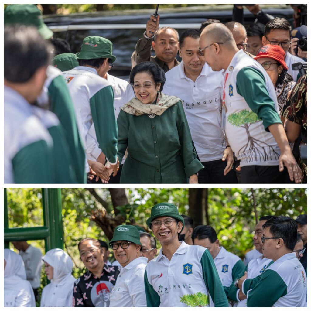 Megawati Resmikan Kebun Raya Mangrove Surabaya, Adi Sutarwijono: Menjaga Keberlanjutan Lingkungan