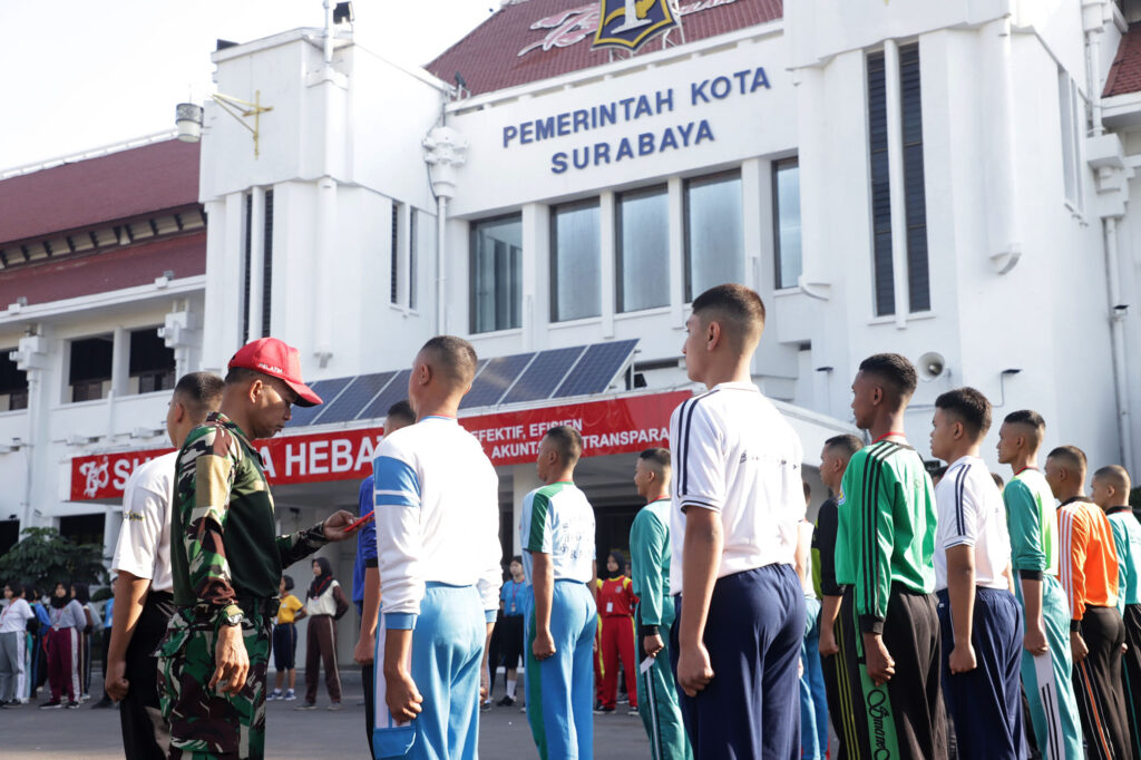 100 Anggota Tim Paskibraka Kota Surabaya 2023 Mulai Jalani Pra Pelatihan