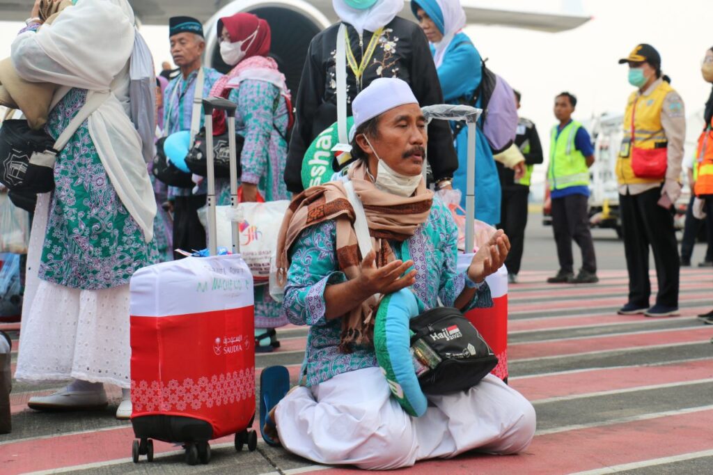 Kloter Pertama Debarkasi Surabaya Mendarat Dengan Selamat Di Bandara Juanda