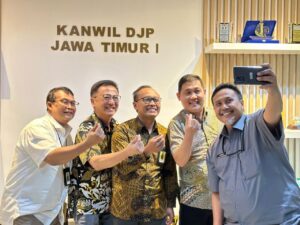 Owner Vasa Hotel Kunjungi Kanwil DJP Jatim I
