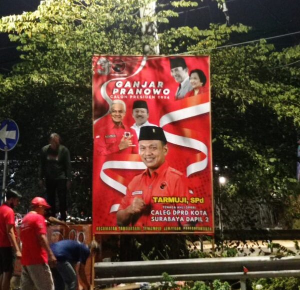 Politikus PDIP Surabaya Minta Ada Sosialisasi Penertiban Baliho, Caleg Tarmuji: Jangan Langsung Babat