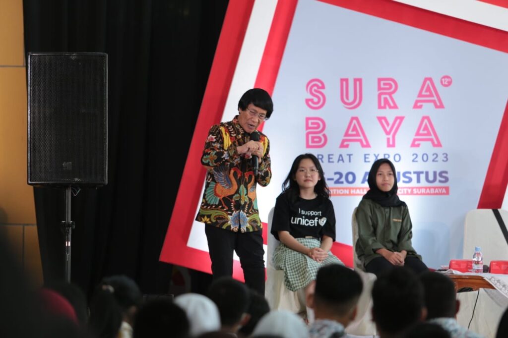 Pertama Kali di SGE 2023, Kak Seto bersama UNICEF Kampanyekan Pencegahan Kekerasan Seksual Anak