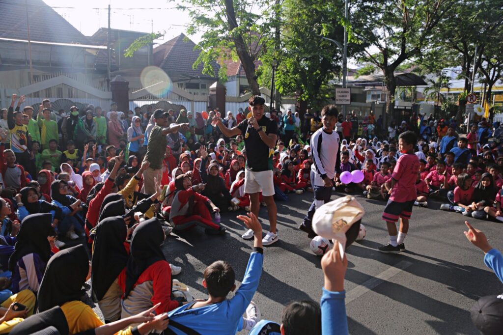 Semarak Piala Dunia, Pemkot Surabaya Gelar Roadshow U-17 Bersama Pemain Timnas dan Persebaya