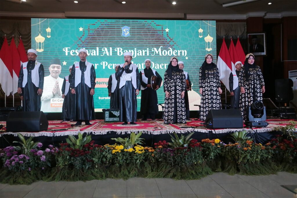 Festival Al Banjari Dorong Rasa Nasionalisme dan Religius ASN Pemkot Surabaya