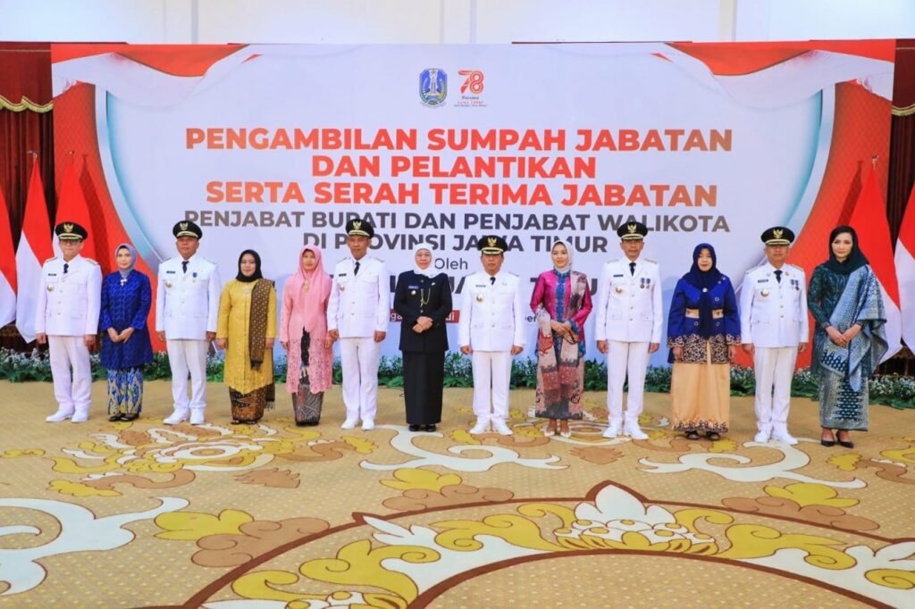 Gubernur Khofifah Minta Pj Bupati Wali Kota Pelajari Detail Memori Jabatan Untuk Kesinambungan Program Pembangunan