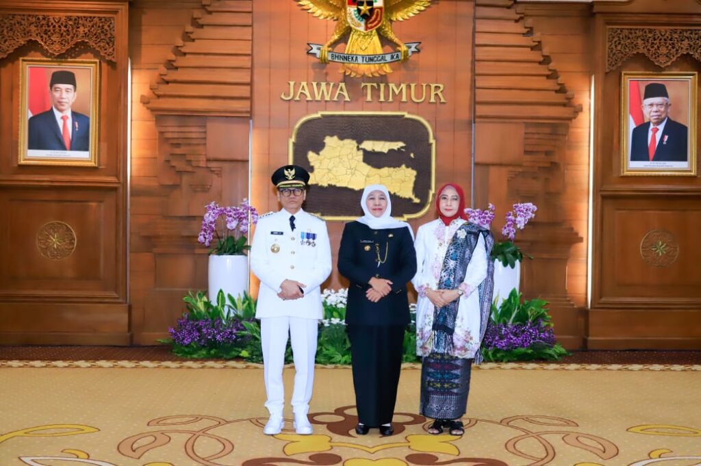 Gubernur Khofifah Lantik Heru Suseno Sebagai Pj Bupati Tulungagung