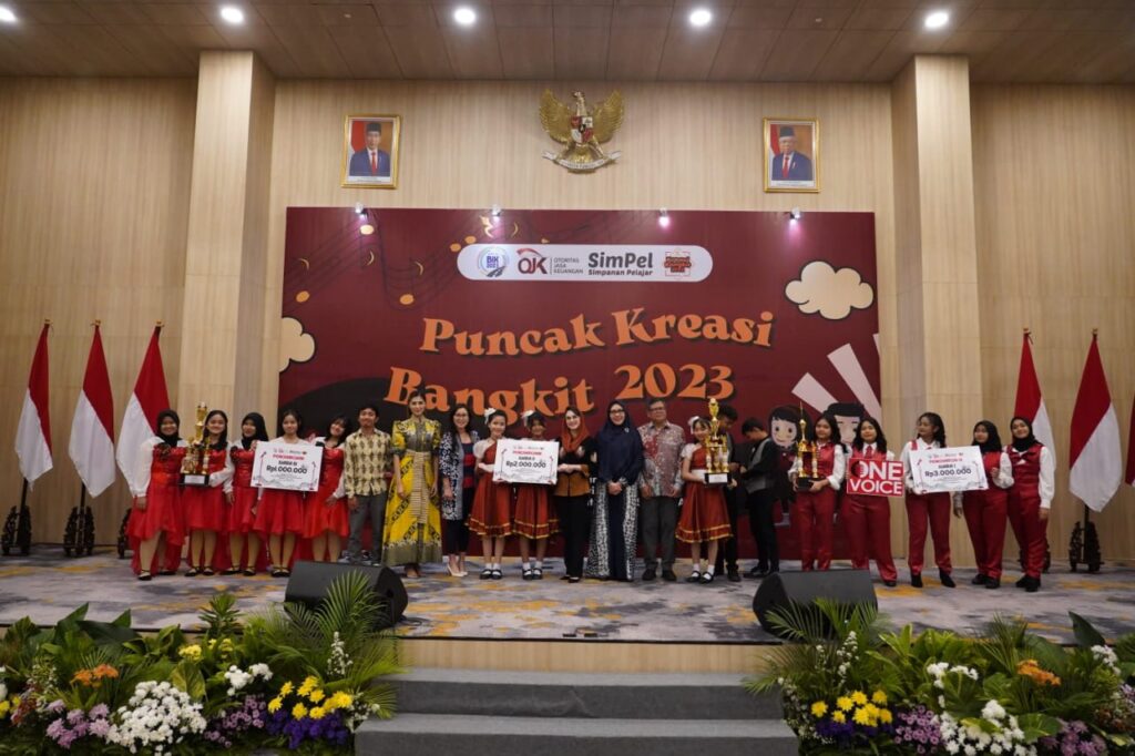 OJK Gelar Puncak Kreasi Bangkit 2023 Sebagai Upaya Menanamkan Budaya Menabung