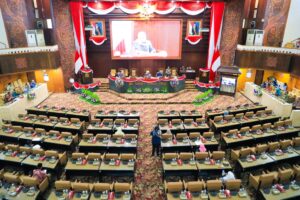 Nota Keuangan atas Raperda P-APBD 2023 : Postur Perubahan Anggaran Menyesuaikan 4 Tantangan Ekonomi Global