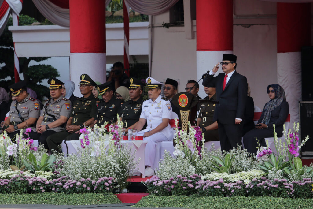 Pemkot Surabaya Gelar Upacara Hari Jadi Provinsi Jawa Timur ke 78