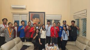 Ketemu Ketua DPRD Surabaya, Mahasiswa Cipayung Plus Sampaikan Komitmen Kawal Pemilu Damai
