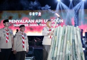 Jambore Pramuka Jatim 2023, Gubernur Khofifah Bangun Optimisme Raih Cita-Cita Wujudkan Indonesia Emas 2045