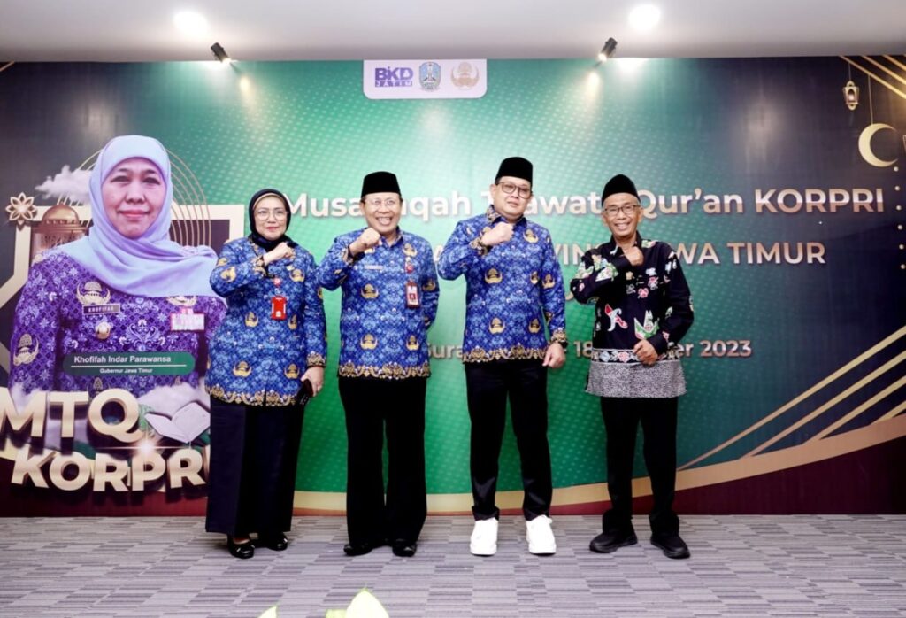 Sekdaprov Adhy Buka MTQ Korpri Tingkat Provinsi