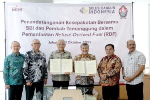 SBI dan Pemkab Temanggung Teken Kerja Sama Pemanfaatan RDF dari TPST Sanggrahan