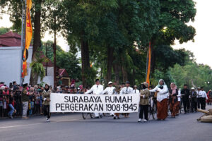 Pemkot Surabaya Usulkan Parade Surabaya Juang Masuk ke dalam KEN Kemenparekraf RI di 2024