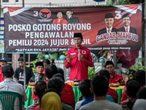 Gerakkan Dukungan Rakyat, Kader PDIP Surabaya Dirikan Posko-Posko Pemilu Jurdil