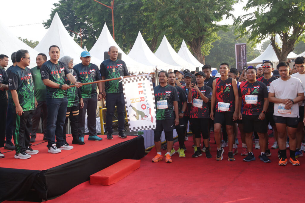 Gelar Hero Run, Wali Kota Eri Cahyadi: Surabaya Selalu Jadi Magnet Bagi Para Pelari