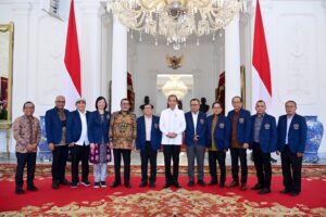 Pengurus PWI Pusat Diterima Presiden Jokowi di Istana Merdeka