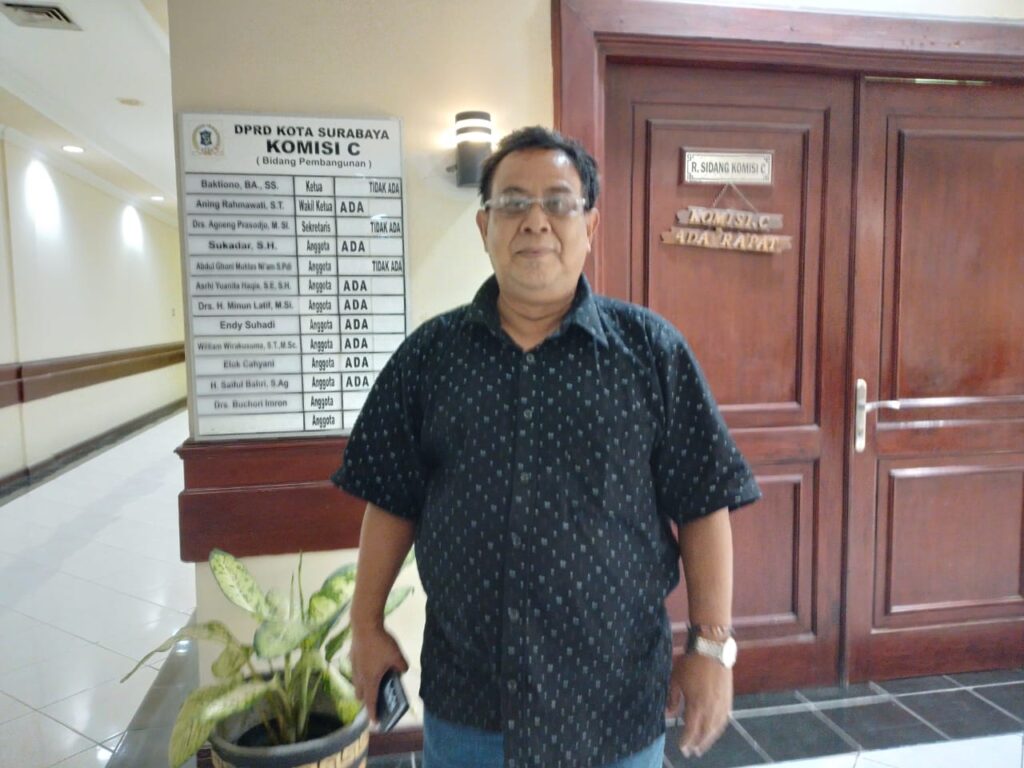 Komisi C DPRD Surabaya Minta Pemkot Surabaya Segera Lakukan Antisipasi Penanganan Banjir