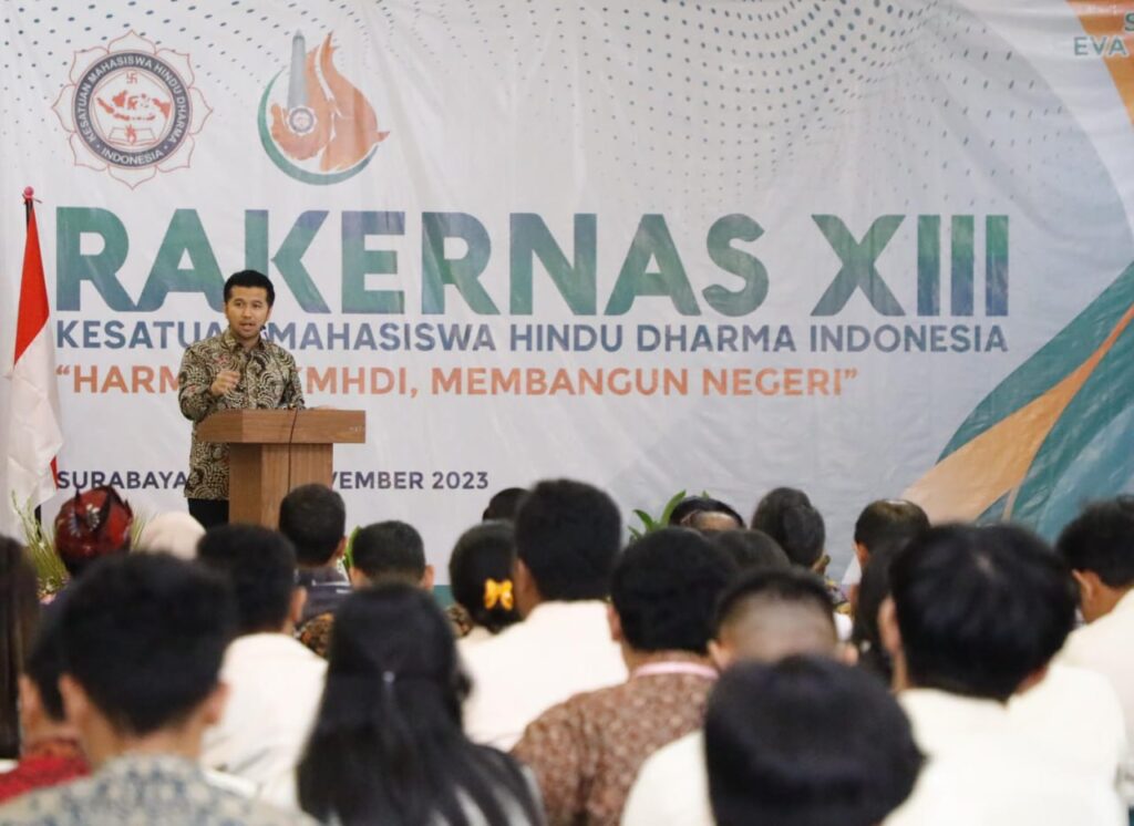 Wagub Emil Minta Mahasiswa Bangun Semangat Bhinneka Tunggal Ika untuk Indonesia