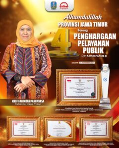 Jatim Borong Empat Penghargaan Pelayanan Publik dari KemenPAN RB