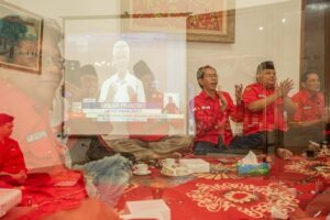 Nobar Debat Capres, PDIP Surabaya: Ganjar Pranowo Tampil Sat-Set dan Orisinil