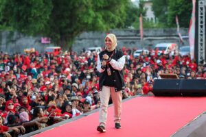 Relawan hingga Kader Partai Sambut Kunjungan Siti Atikoh Ganjar di Surabaya