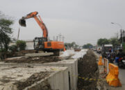 Pemkot Surabaya Lanjutkan Pengerjaan Box Culvert Jalan Raya Babat Jerawat-Benowo Tahun 2024