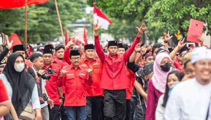 Ikuti Kampanye Akbar Ganjar Pranowo, Ribuan Kader Banteng Surabaya Bakal Penuhi GOR Sidoarjo