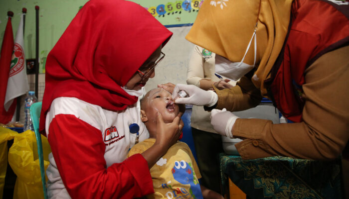 Pemkot Surabaya Berhasil Lampaui Target Sub PIN Polio Putaran Pertama hingga 103,64 Persen