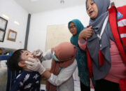 SUB PIN Polio Putaran Pertama di Kota Surabaya Capai 94 Persen