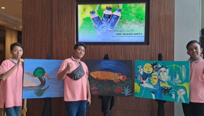 Hotel Neo+ Waru Gelar Pameran Lukisan Karya Anak Disabilitas UPTD Liponsos Kalijudan