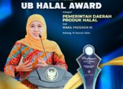 Pemprov Jatim Raih UB Halal Award
