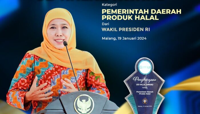 Pemprov Jatim Raih UB Halal Award