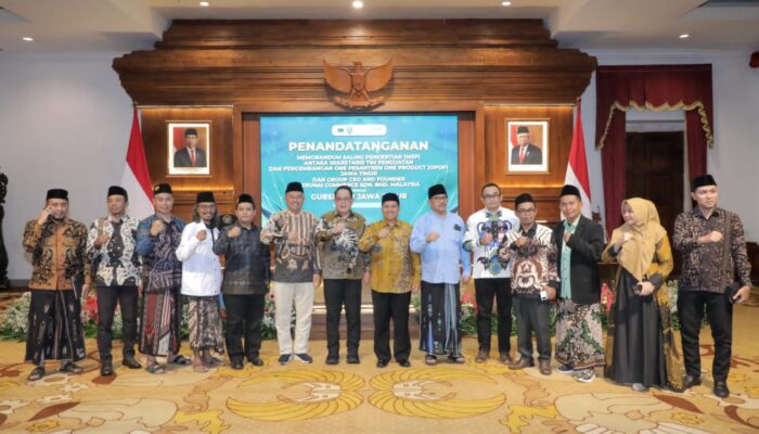 MSP OPOP Jatim dengan Serunai Commerce Ditandatangani