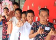 Bertema Valentine, Ratusan Penghuni Liponsos Keputih Surabaya Nyoblos di TPS