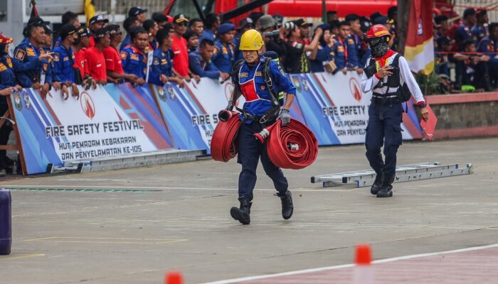 Jelang HUT ke-105 Damkar, Pemkot Surabaya Gelar National Fire Fighter Skill Competition