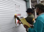 Pedagang Nekat Buka Segel Secara Paksa, Satpol PP Surabaya Lakukan Penyegelan Ulang