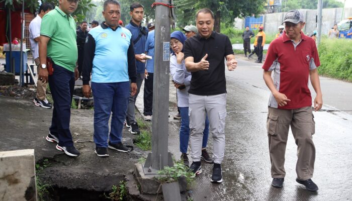 Pemkot Surabaya Bangun Tanggul Sepanjang 2,5 Kilometer di Pakal