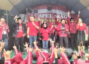 Amankan Suara Partai dan Capres Ganjar-Mahfud, Kader Banteng Surabaya Gelar ‘Apel Siaga’