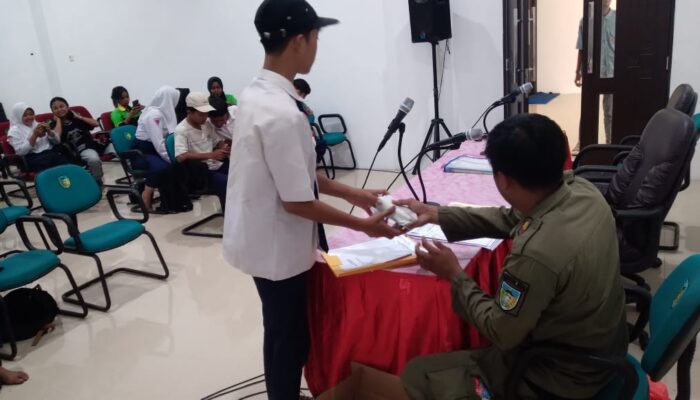 Belasan Anak Siswa SMP dan SMA Terjaring Satpol PP di Waduk Siman Kediri