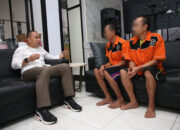 Wali Kota Eri Cahyadi Jenguk dan Maafkan Tersangka Perusakan Batu-Batu Kenjeran